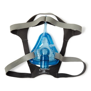 Sleepnet Corporation NIV Veraseal 2 Disposable Airgel CPAP Masks - Veraseal 2 Mask with EZfit Disposable Headgear, Non-Vented, No Leak Port, No Entrainment Valve, 3.85"D x 3.90"W x 6.62"H Mask, Size S - 50933