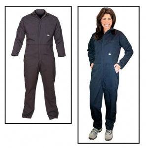 Chicago Protective UltraSoft Coveralls - Indura Ultrasoft Coveralls, 9 oz., Navy, Size 2XL - 605-USN-2X