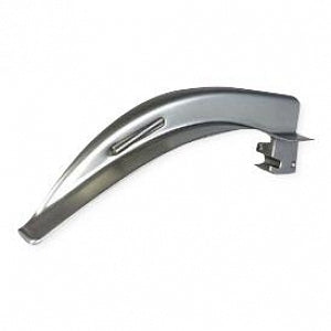 Medsource Disposable Standard Miller Blade - Disposable Laryngoscope LED Miller Blade, Size 2 - MS-46422