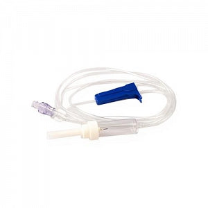 Medsource Inte IV Administration sets - IV Administration Set, Rotary Male Luer Lock, Needleless PRN, 15 Drop, 83" - MS-83115