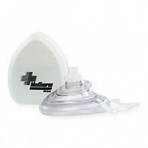 Medsource CPR Masks - CPR Mask without O2 Port, White Case - MS-PM103W