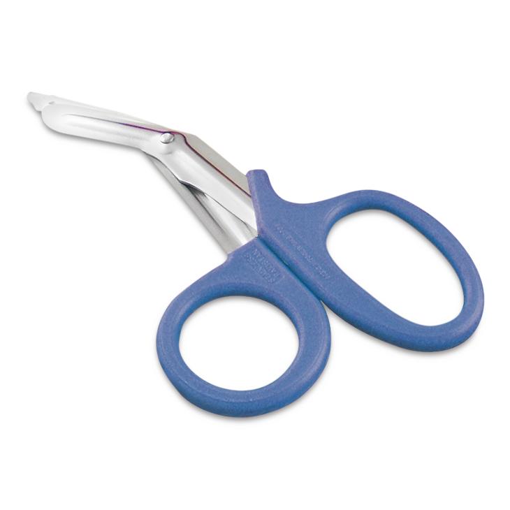 MedSource EMT Shears - SHEARS, EMS, BLUE, 7.5", 50EA / BX - MS-SH012BL