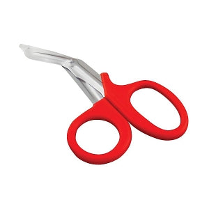 MedSource EMT Shears - EMT Shears, 7.5", Red - MS-SH005R