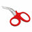 MedSource EMT Shears - EMT Shears, 7.5", Red - MS-SH005R