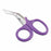 by MedSource International Utility Shears - Utility Shears, EMS, Stainless Steel, Serrated, Purple, 7-1/2" - MS-SH007PR