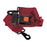 MedSource Woven Polypropylene Straps - Woven Polypropylene Strap, Metal Buckle, Swivel Speed Clips, 5', Burgundy - MS-ST395