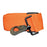 MedSource Woven Polypropylene Straps - Woven Polypropylene Strap, Metal Buckle, Swivel Speed Clips, 5', Orange - MS-ST396