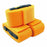 Medsource Disposable Buckle Straps - 5-Ft. Disposable Plastic Buckle Strap with Loop End, Orange - MS-ST696-3