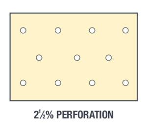 Chesapeake Medical FiberForm Soft Splinting Sheets - SHEET, FIBERFORM 1/8X18X24/PERF 2-1/2 % - FF208