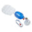 Medline Pediatric Manual Resuscitators - Pediatric Manual Resuscitator with Bag Reservoir, Filter, Manometer and 3 Masks - CPRM2216FM3