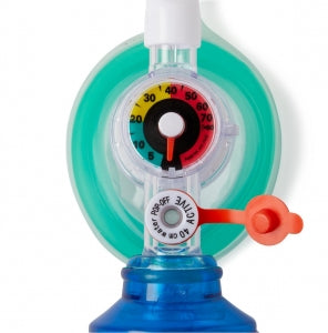 Medline Pediatric Manual Resuscitators - Pediatric Manual Resuscitator with Bag Reservoir, Filter, PEEP Valve and Manometer - CPRM2216FPM