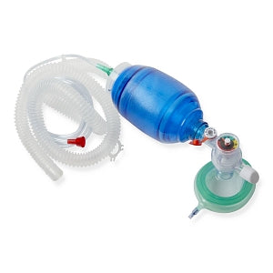 Medline Pediatric Manual Resuscitators - Pediatric Manual Resuscitator with Tube Reservoir and Manometer - CPRM2226M