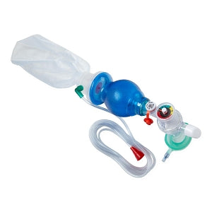 Medline Infant Manual Resuscitators - Infant Manual Resuscitator with Bag Reservoir, Filter, Manometer and 3 Masks - CPRM3312FM123