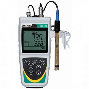 Oakton Instruments Waterproof pH 150 Meter - METER, PH 150, WITH PROBE - WD-35614-30