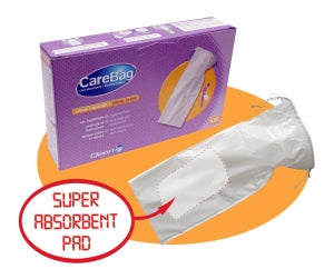 Cleanis CareBag Men's Urinal with Super-Absorbent Pad - CareBag Men's Urinal Bag with Super Absorbent Pad - 7733993