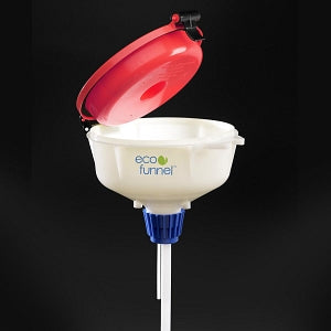 CP Lap Safety 8" ECO Funnels - 8" ECO Funnel, 38-430 mm Cap and Adapter - EF-3004C