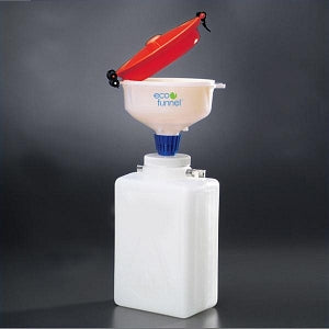 CP Lab Safety 8" ECO Funnel Systems - 8" Funnel System, 100 mm Cap Size, 9 L - EF-3009-SYS