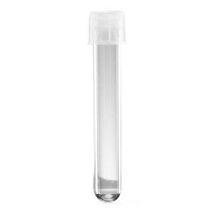 Corning Falcon Polystyrene Round-Bottom Test Tubes, No Caps, - Falcon Round Bottom Polystyrene Test Tube, without Cap, 5 mL, 12 mm x 75 mm - 352052