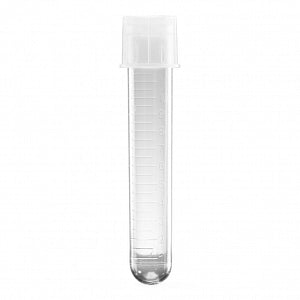 5x 45ml push cap graduated test tubes