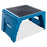 Cramer Industries 1Up Blue Folding Stepstool - Folding Step Stool, Blue, 300 lb. Capacity, 14w x 11-1/4"dia. x 9-3/4"h - 50051PK-63