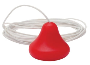 Crest Healthcare CleanCord Pull Cords and Pendants - CleanCord Pull Cord with Pendant, White / Red, 6' - 114191