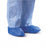 Medline Polyethylene Shoe Covers - Polyethylene Shoe Covers, Blue, One Size Fits Most - CRI2010