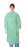 Medline Classic Cover Lightweight Polypropylene Isolation Gowns - Classic Cover Lightweight Spunbond Polypropylene Isolation Gowns with Waist and Neck Ties, Green, Size XL - CRI4001G