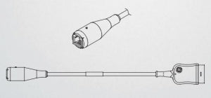 GE Healthcare IV Pressure Cables - InvBP Transducer Adapter Cable for Transpac III / IV - 2021196-001