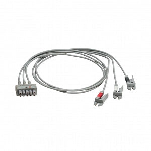 Vyaire 3/5 Lead ECG Cables - ECG Leadwire Set, 3-Lead, Snap, AHA, 130 cm, 51" - 411203-002