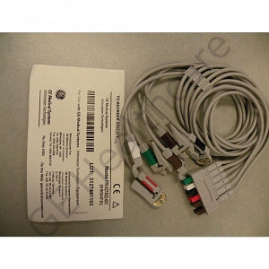 GE Medical GE / Marquette Grabber ECG Lead Sets - AHA 6-Lead Grabber Leadwire Set, 29" - 421932-001