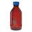 DWK Kimble Round Glass Media Bottles with Blue Screw Caps - GL 45 Media Storage Bottles, RAY-SORB, 1, 000 mL Capacity, 100 mL to 900 mL Graduation Range, Blue Polypropylene Cap - 14399-1000