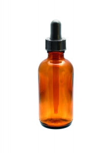 DWK Life Sciences Kimble Amber Glass Dropping Bottles - BOTTLE, DROPPING, AMB, PLAS DROPPER, 30ML - 15040P-30