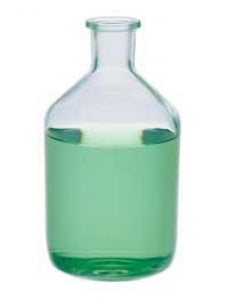 DWK Kimble Solution Bottle with Rubber Stopper - Narrow-Mouth Clear Solution Bottle, Glass, 10 L - 15093-10000