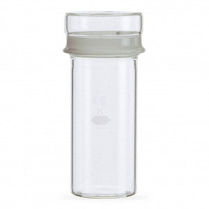 DWK Life Sciences Kimble Tall Weighing Bottle Cap - Tall Weighing Bottle with Cap, 40 x 100 mm - 15146-40100