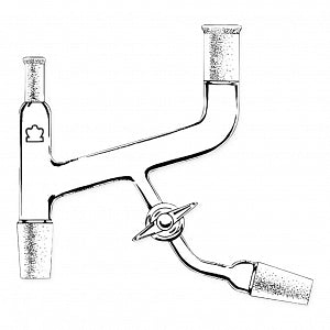 DWK Life Sciences Kimble Claisen Straight Adapters - Claisen Straight Adapter, 24/40 - 164010-2440