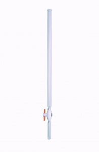 DWK Kimble Glass Chrom Column with PTFE Stopcock Assembly - Glass Chromatography Column with PTFE Stopcock Assembly, 19 x 300 mm - 17800-19300