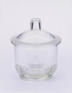 DWK Life Sciences Kimble Borosilicate Desiccator with Top Knob - DESSICATOR, LARGE, KNOB, 160X255MM, SET - 21050-160