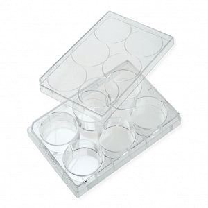 Celltreat Tissue Culture Plates With Lids - Tissue Culture Plate With Lid, Sterile, Treated, 6-Well - 229105