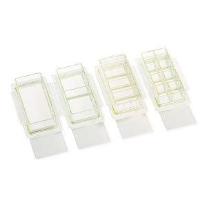 Celltreat Sterile Chambered Cell Culture Slides - Chambered Culture Slides, Sterile, Glass Bottom, 1 Well - 229161