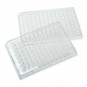 Celltreat Tissue Culture Plates With Lids - Tissue Culture Plate With Lid, Sterile, Treated, 96-Well - 229195