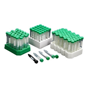 Celltreat 15 mL Sterile Centrifuge Tubes in Plastic Rack - 15 mL Sterile Centrifuge Tubes in Plastic Rack - 229418