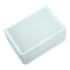 Celltreat 96-Well Deep Well Polypropylene Storage Plates - Nonsterile Polypropylene 96-Well Deep-Well Storage Plate, V-Bottom, 1.1 mL - 229571