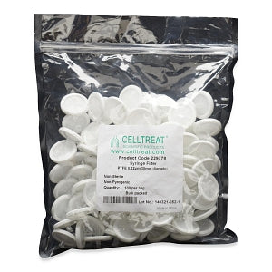 Celltreat PTFE Syringe Filters - PTFE Syringe Filter, Nonsterile, 0.45μm, 13mm - 229779