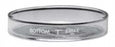 DWK Life Sciences Kimble Petri Dish Bottom - KIMAX Glass Replacement Petri Dish Bottom, 20mm H x 150mm Dia. - 23064-15020