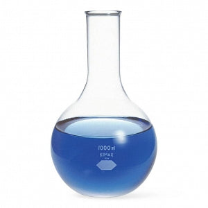 DWK Life Sciences Kimble Flat Bottom Florence Flask - Flat-Bottom Florence Flask, 1L - 25000-1000