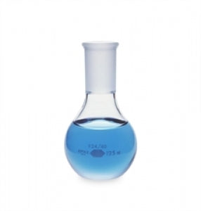 DWK Life Sciences Kimble Flat Bottom Short Neck Boiling Flask - Flat-Bottom Boiling Flask: 24/40 ST Joint, 250mL - 25055-250