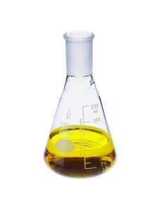 DWK KIMAX Narrow Mouth Erlenmeyer Flasks w/Capacity Scale - Narrow-Mouth Erlenmeyer Flask, 24/40, 125mL - 26510-125