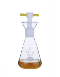 DWK Life Sciences Kimble Iodine Flasks - FLASK, IODINE, PTFE STOPPER, 125ML - 27200-125