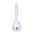 DWK Life Sciences Kimble Class A Volumetric Flasks w / Stoppers - Class A Volumetric Flask with Stoppers, Blue Scale, 1000 mL - 28014B-1000