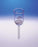 DWK Life Sciences Kimble Buchner Funnel with Fritted Disc - Buchner with KIMFLOW Fritted Disc, Medium Porosity, 30 mL Capacity, 8 mm Stem Outer Dimensions, Stem 75 mm Length - 28400-302